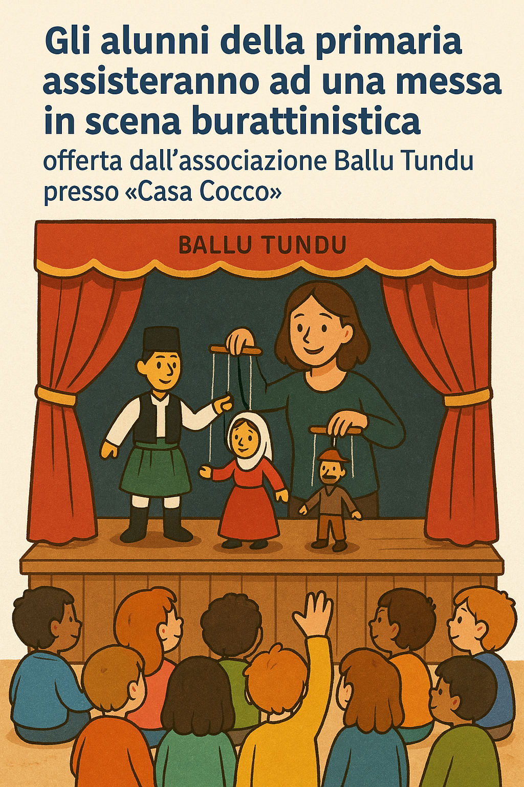 Uscita nel territorio per rappresentazione Associazione “Ballu Tundu”