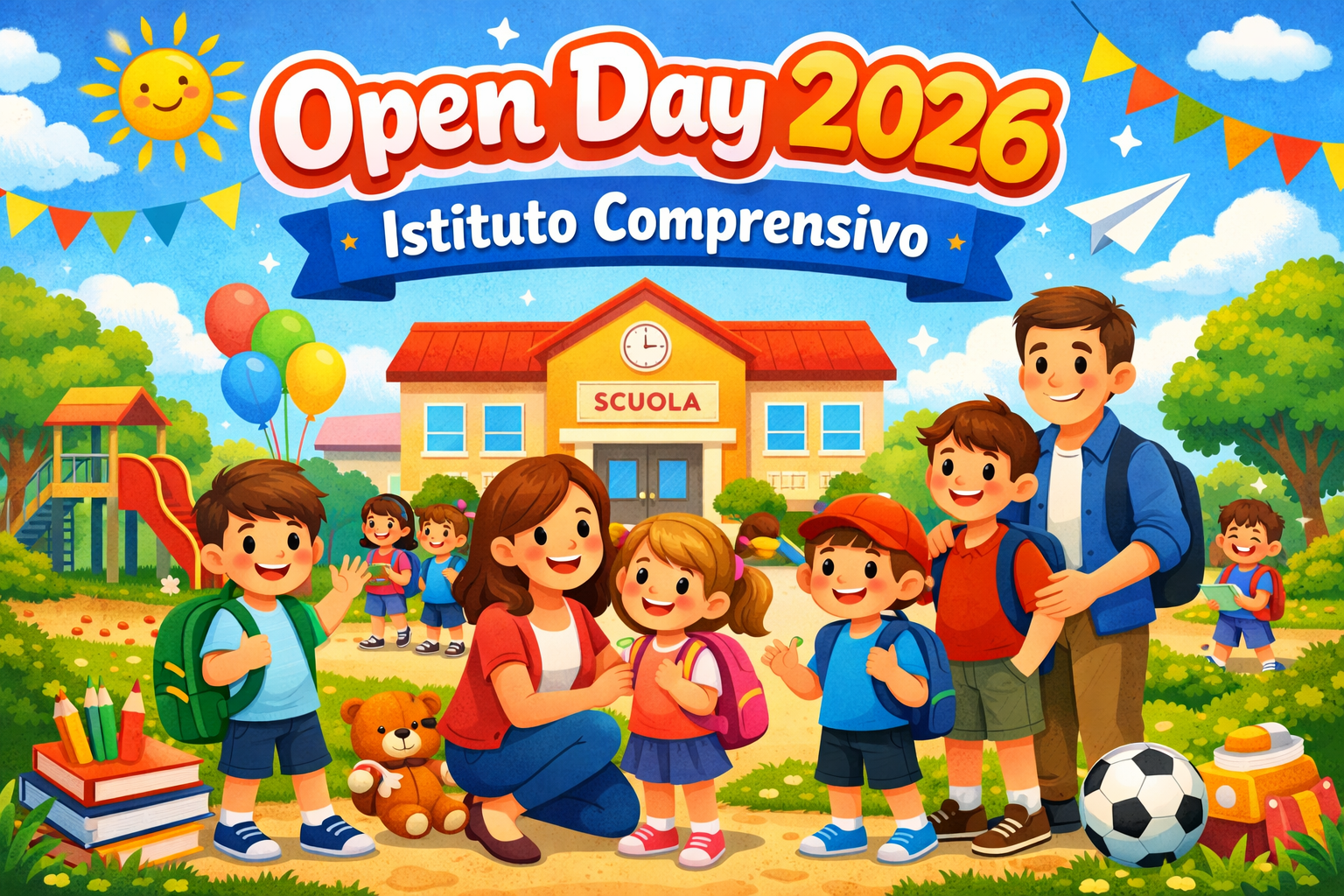 Giornate di Open Day per le iscrizioni all’anno scolastico 2026/2027