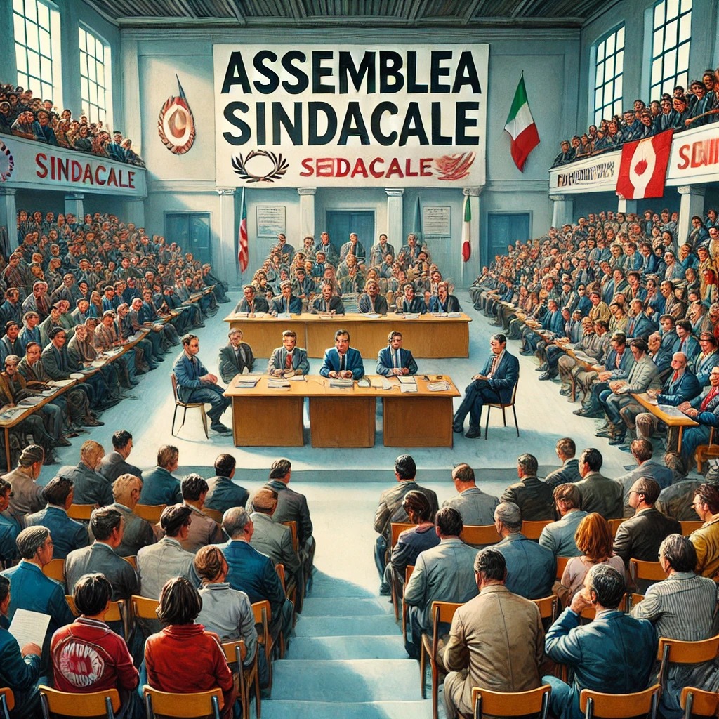  Ingressi posticipati per l'assemblea sindacale 8 aprile