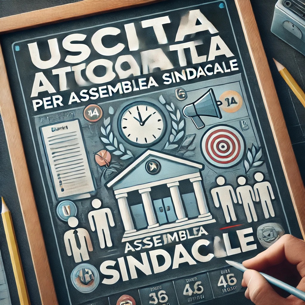 Uscite anticipate per assemblea sindacale