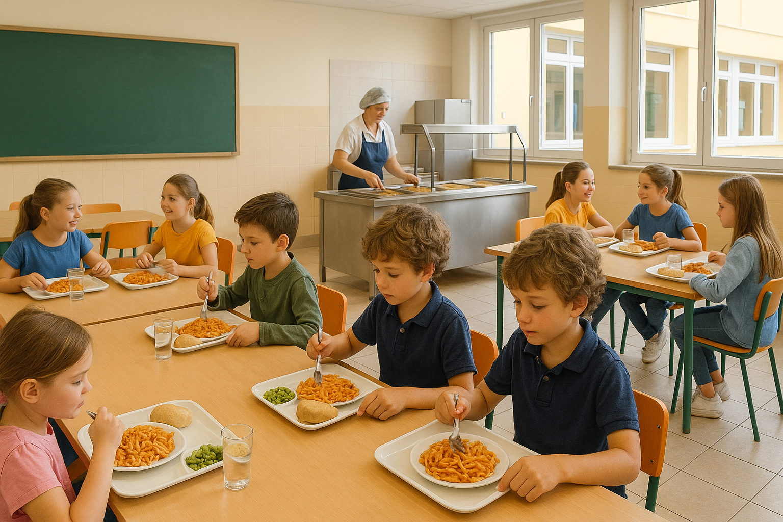Avvio servizio mensa plessi Burcei